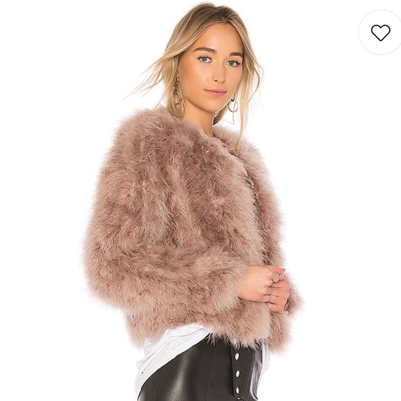 LAMARQUE Deora Coat in Rose Dust - Picture 2 of 6